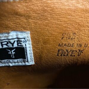 Made in the USA Frye boots